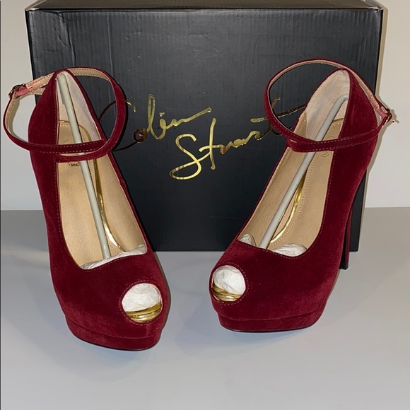 Colin Stuart Peep-toe Platform - Picture 1 of 9